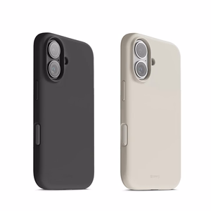 Crong Color Cover Magnetic MagSafe dėklas, skirtas iPhone 17, juodas