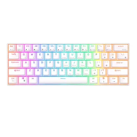 Royal Kludge RK61 RGB mechanical keyboard, red switch (white) (QWERTY)