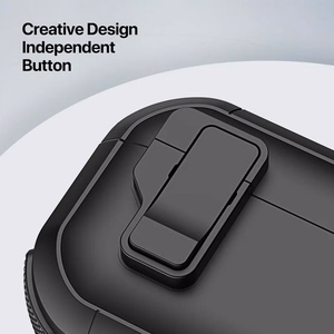 DUX DUCIS PECP - TPU+PC apsauginis dėklas AirPods 4 juodas