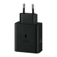 Įkroviklis Samsung EP-T5020XBEGEU 50W + USB-C kabelis juodas