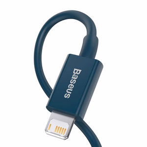Кабель USB Baseus "Superior" синий Lightning 100 см