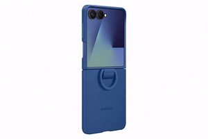 Samsung dėklas su žiedu Samsung Galaxy Z Flip7 - mėlynas