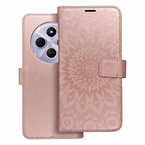 MEZZO Book чехол для Xiaomi Redmi 14C мандала розовое золото