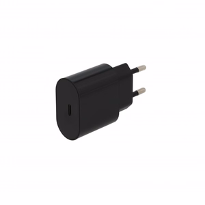 SEEK TOTI 20W Type-C PD tinklo greitasis įkroviklis su Type-C į Type-C 1 m PVC duomenų laidu 3A, juodas