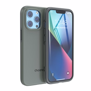 Dėklas telefonui iPhone 13 Pro – atsparus kritimui, skirtas MagSafe, juodas (PC0113-MFM-GN)