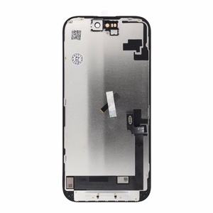 LCD ekranas (m) iPhone 16 su jutikliniu skydeliu - juodas (m) (HD+ Incell) IC Transferable