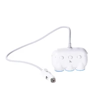 Automobilinis įkroviklis-šakotuvas Hoco C1 su 2 USB jungtimi ir trimis (3.1A) jungtimis