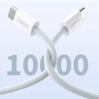 Dudao L6C USB-C - USB-C PD kabelis 30W 1m - šviesiai mėlynas