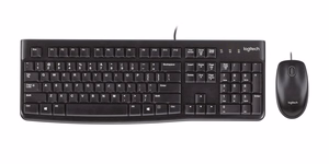 Logitech Desktop MK120 klaviatūros ir pelės rinkinys