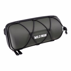 WILDMAN дорожная сумка для руля велосипеда на молнии, 2L, GD7X, зеленая