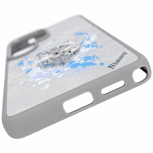 Nimmy Pantera MagSafe dėklas Samsung Galaxy S26 Ultra šviesiai pilkas