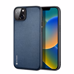 Чехол Dux Ducis Fino из нейлона для iPhone 14 Plus синий