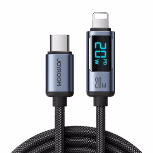 USB Кабель Joyroom "S-CL020A16" чёрный "Type-C / Lightning" 120см (до 20W)
