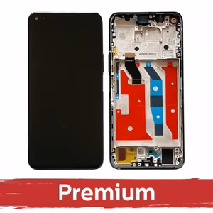 LCD Display Compatible With Huawei Honor 50 Lite with Frame / Deep Sea Blue / OEM