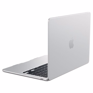 Spigen AirSkin dėklas, skirtas MacBook Air 13" 2023 / 2024 / 2025 / 2026 – skaidrus