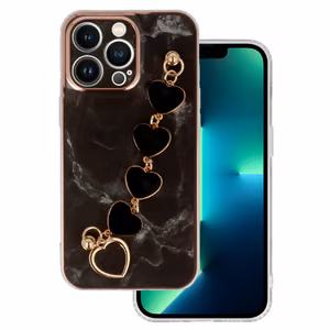 Dėklas telefonui Trend Case skirtas iPhone 13 Pro dizaino 6 juodas