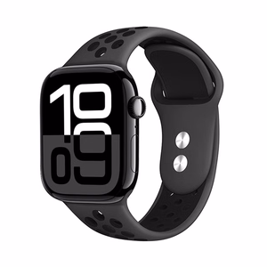 Crong Duo Sport dirželis, skirtas Apple Watch 44 / 45 / 46 / 49 mm, pilkas ir juodas