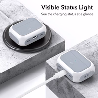 ESR Orbit Halolock Magnetinis su MagSafe Apple AirPods Pro 1/2 - Baltas
