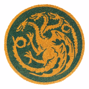 Game of Thrones House of the Dragon apvalus durų kilimėlis, 50 cm skersmens