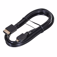 Gembird 1.8m HDMI-M/micro HDMI-M HDMI kabelis 1,8 m HDMI A tipo (standartinis) HDMI D tipo (Mikro) Juoda