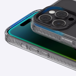 AmazingThing Titan Pro Mag dėklas su magnetiniu žiedu iPhone 16 Pro - juodas
