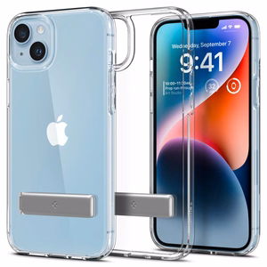 Spigen Ultra Hybrid S dėklas telefonui iPhone 14 Plus - skaidrus