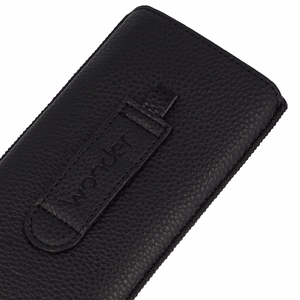 WONDER Deko dėklas (Dydis XXL) Samsung S25 Ultra/S24 Ultra/M35/M23/A16 5G/Xiaomi Redmi 14C juodas