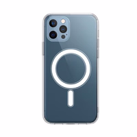 Anti Shock 1,5 mm Mag dėklas telefonui iPhone 14 Pro 6,1" skaidri kamera apsauga