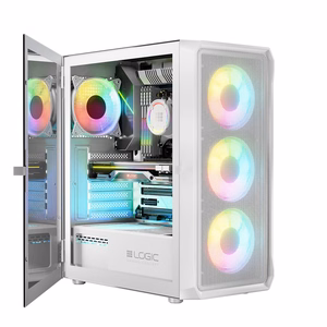 Logic PORTOS ARGB MINIDI USB 3.0 korpusas Baltas