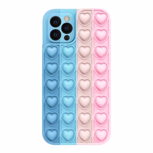 Heart Pop It Case for iPhone 13 Pro Max Color 1