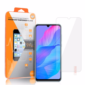 Apsauginis stiklas oranžinis HUAWEI Y8P