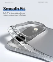 Dėklas Mercury Jelly Clear Apple iPhone 17 Pro Max skaidrus