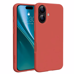 Etteri Silikoninis Mag dėklas for iPhone 17 raspberry