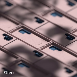 Etteri silikoninis dėklas telefonui Samsung Galaxy S24 Ultra šviesiai rožinis