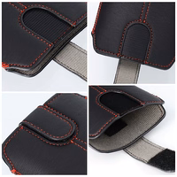 Kišeninis universalus dėklas "Ultra Slim M4", skirtas "Iphone 6 Plus" / "7 Plus" / "8 Plus" / "XS Max" / "11 Pro Max" / "Samsung S10+/A10/A32/A50", juodas