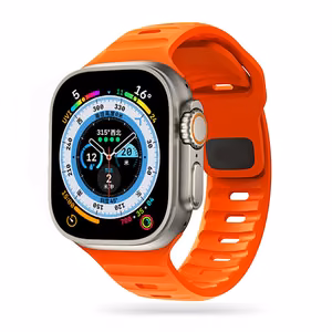 TECH-PROTECT ICONBAND LINE APPLE WATCH 4 / 5 / 6 / 7 / 8 / 9 / SE / ULTRA 1 / 2 (42 / 44 / 45 / 49 MM) ORANŽINIS