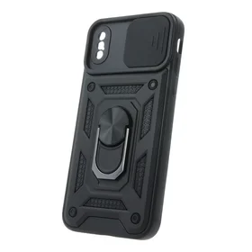 Defender Slide dėklas telefonui iPhone X / XS juodas