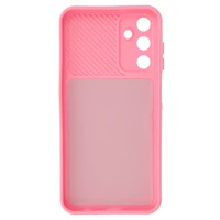 Camshield Soft dėklas telefonui Samsung Galaxy A15 4G/5G šviesiai rožinis