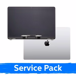 LCD Display Compatible (Full Housing) MacBook Pro M2 13 (A2338) 2022 / Silver / (Service Pack)