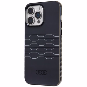 Audi IML Magnetinis dėklas telefonui iPhone 14 Pro Max - juodas