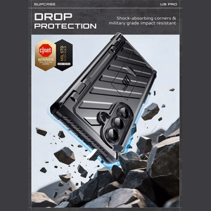 Supcase Unicorn Beetle Pro dėklas telefonui Samsung Galaxy Z Fold 7 - juodas