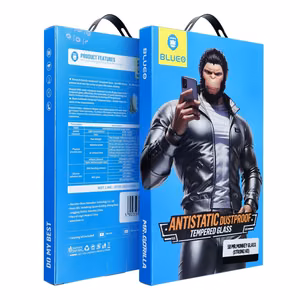 5D Mr. Monkey stiklas - Samsung Galaxy A53 5G juodas (Strong Lite)