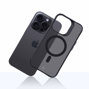 3mk Dūminis MagCase su MagSafe iPhone 14 Pro Max - pusiau permatomas