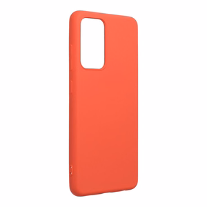 Silikoninis dėklas telefonui SAMSUNG A52 5G / A52 LTE (4G) / A52S persikinis