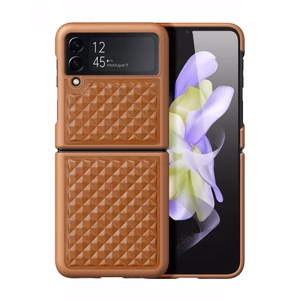 Dėklas Dux Ducis "Venice" skirtas Samsung F721 Z Flip4 rudas