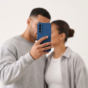 "Tech-Protect Icon" dėklas "Samsung Galaxy A17 4G / 5G" - mėlynas