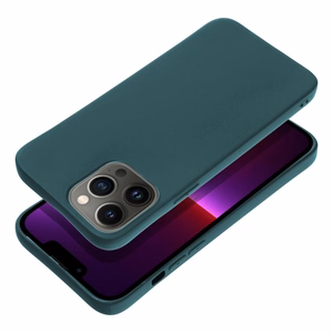 Matinis dėklas telefonui IPHONE 13 Pro Max tamsiai žalias