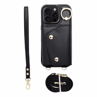 Piniginis dėklas WONDER iPhone 12 / 12 PRO juodas