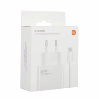 Įkroviklis Xiaomi HyperCharge Combo 67W USB-A baltas BHR9465EU
