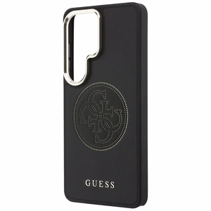 Guess dėklas Perforated Logo MagSafe skirtas Samsung Galaxy S26 Ultra juodas